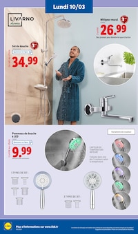 Promo Mitigeur Lavabo dans le catalogue Lidl du moment à la page 62