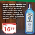 Bombay Sapphire Angebote von Bombay Sapphire bei GLOBUS Homburg für 16,99 €