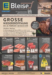 E center Supermarkt Prospekt der aktuellen Woche mit 28 Seiten, gültig von 23.02.2026 bis 28.02.2026, in Dülmen und Umgebung Aktueller E center Supermarkt Prospekt in Dülmen und Umgebung, "Aktuelle Angebote" mit 28 Seiten, 23.02.2026 - 28.02.2026