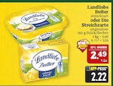 Butter streichzart oder Die Streichzarte Angebote von Landliebe bei Marktkauf Plauen für 2,22 €