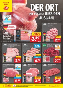 Rindfleisch im Netto Marken-Discount Prospekt "Aktuelle Angebote" mit 55 Seiten (Halle (Saale))