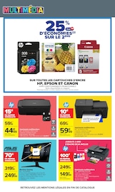 Promos Cartouche D'encre dans le catalogue "L'ÉTÉ EN MAILLOT, LA RENTRÉE EN GRANDS CARREAUX." de Carrefour Cartouche D'encre en promo dans le catalogue Carrefour à la page 25