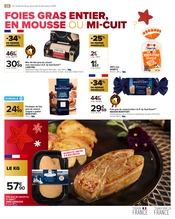 Foie Gras Cru Angebote im Prospekt "UN Noël POUR TOUS LES GOÛTS" von Carrefour Market Foie Gras Cru Angebote im Prospekt "UN Noël POUR TOUS LES GOÛTS" von Carrefour Market auf Seite 24