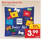 Bunter Mix von Ritter Sport im aktuellen Netto Marken-Discount Prospekt für 3,99 €