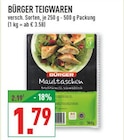TEIGWAREN im Angebot bei Marktkauf in Köln TEIGWAREN Angebote von BÜRGER bei Marktkauf Köln für 1,79 €