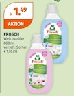 Weichspüler Baumwollblüte von FROSCH im aktuellen Müller Prospekt für 1,49 €
