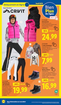 Promotion Couteau dans le prospectus Lidl, valable du 16/10/2025 au 22/10/2025 Promo Couteau dans le catalogue Lidl du moment à la page 50