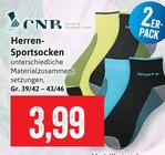 Herren-Sportsocken im Angebot bei Kaufhaus Stolz in Wismar Herren-Sportsocken Angebote von CNR bei Kaufhaus Stolz Wismar für 3,99 €