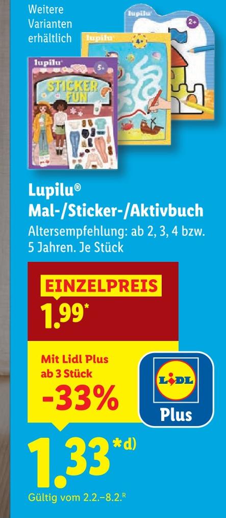 Mal-/Sticker-/Aktivbuch
