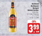 EDEKA Taucha - Nordgold Advokat Eierlikör Angebot im Prospekt Nordgold Advokat Eierlikör bei EDEKA im Taucha Prospekt für 3,99 €