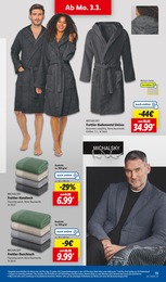 Bademantel Angebot im aktuellen Lidl Prospekt auf Seite 27