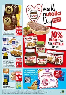 Nutella im EDEKA Prospekt "Aktuelle Angebote" mit 36 Seiten (Schwäbisch Gmünd)