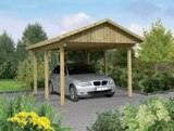 Einzelcarport Lübeck mit Satteldach Angebote bei Holzmarkt Goebel GmbH Remscheid für 1.499,00 €
