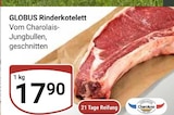 Aktuelle Rindfleisch Angebote bei GLOBUS in Halle (Saale) Aktuelles Rinderkotelett Angebot bei GLOBUS in Halle (Saale) ab 17,90 €