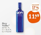 Vodka Angebote von Skyy bei tegut Aschaffenburg für 11,49 €