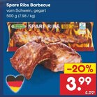 Spare Ribs Barbecue Angebote bei Netto Marken-Discount Suhl für 3,99 €