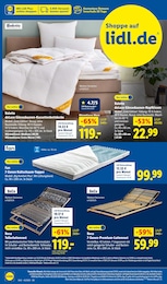 Lidl Matratze im Prospekt 