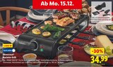 Raclette-Grill im Angebot bei Lidl in Rostock Raclette-Grill Angebote von Silvercrest bei Lidl Rostock für 34,99 €