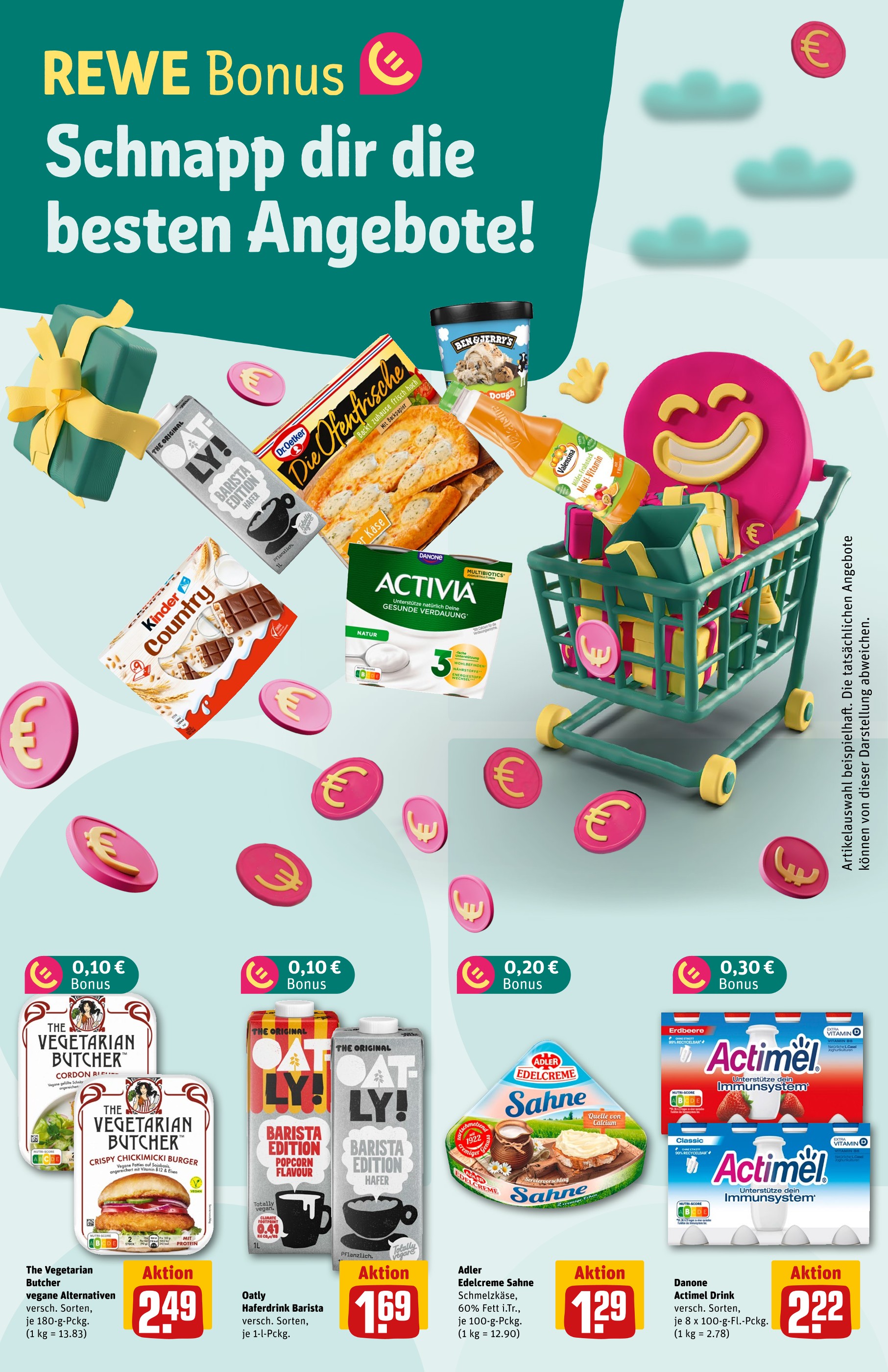 Aktueller REWE Prospekt mit Käse, "Dein Markt", Seite 4