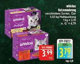 Katzennahrung Angebote von whiskas bei Marktkauf Bautzen für 3,72 €