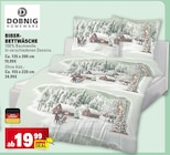 Biber-Bettwäsche von Dobnig Homeware im aktuellen E center Prospekt
