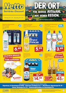 Netto Marken-Discount Prospekt DER ORT, AN DEM DU IMMER AUSGEZEICHNETE PREISE FINDEST. mit  Seiten