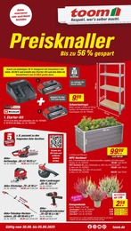 toom Baumarkt Prospekt für Wethau mit 12 Seiten toom Baumarkt Prospekt für Wethau: "Respekt, wer's selber macht.", 12 Seiten, 30.08.2025 - 05.09.2025