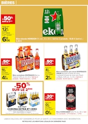 Heineken Angebote im Prospekt "ALCOOLS & BIÈRES" von Carrefour Heineken Angebote im Prospekt "ALCOOLS & BIÈRES" von Carrefour auf Seite 16
