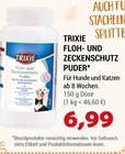 Aktuelles FLOH- UND ZECKENSCHUTZ PUDER Angebot bei Zookauf in Hagen (Stadt der FernUniversität) ab 6,99 €
