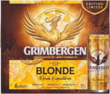 Bière Blonde Grimbergen en promo chez Auchan Hypermarché Poitiers à 3,63 €