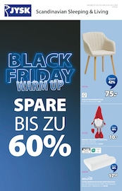 Aktueller JYSK Lübbenau Prospekt "BLACK FRIDAY WARM UP - SPARE BIS ZU 60%" mit 17 Seiten