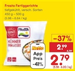 Fertiggerichte im Angebot bei Netto Marken-Discount in Halberstadt Fertiggerichte Angebote von Frosta bei Netto Marken-Discount Halberstadt für 2,79 €