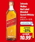 Red Label Blended Scotch Whisky im Angebot bei Lidl in Trier Red Label Blended Scotch Whisky Angebote von Johnnie Walker bei Lidl Trier für 10,99 €