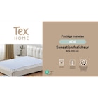 Surmatelas "Sensation fraîcheur" - TEX HOME en promo chez Carrefour Palaiseau à 99,99 €
