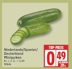 Minigurken im aktuellen EDEKA Prospekt