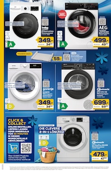 Waschmaschine im EURONICS Prospekt "GENAU RICHTIG. TECHNIK IN VOLLER BLÜTE." mit 12 Seiten (Soest)