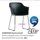 Aktuelle Gartensitzmöbel Angebote bei JYSK in Bremen Aktuelles SANDVED Gartenstuhl Angebot bei JYSK in Bremen ab 20,00 €