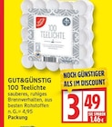 100 Teelichte von Gut&Günstig im aktuellen EDEKA Prospekt