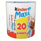 Barres chocolat maxi - Kinder - Hyper U à Reims Barres chocolat maxi - Kinder en promo chez Hyper U Reims à 2,46 €