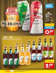 Bier im Netto Marken-Discount Prospekt "Aktuelle Angebote" mit 57 Seiten (Garbsen)