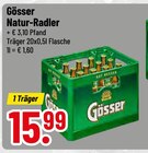 Natur-Radler Angebote von Gösser bei Trinkgut Augsburg für 15,99 €