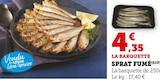 Sprat fumé en promo chez U Express La Courneuve à 4,35 €