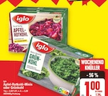 Apfel-Rotkohl-Minis oder Grünkohl von Iglo im aktuellen E center Prospekt