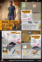 Hornbach Paneele im Prospekt 