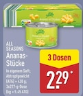 Ananas-Stücke im ALDI Nord Prospekt Ananas-Stücke von All Seasons im aktuellen ALDI Nord Prospekt für 2,29 €