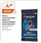 Mord in Karlov Manor Play-Booster von Magic: The Gathering im aktuellen Müller Prospekt für 4,49 €