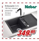 Einbauspüle Corto 780-Set Angebote von Naber bei Möbel AS Aalen für 349,95 €