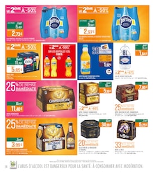 Promo Eau minérale gazeuse dans le catalogue Supermarchés Match du moment à la page 20