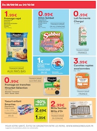 Prix et réduction Mozzarella dans le prospectus Hmarket en cours Offre Mozzarella dans le catalogue Hmarket du moment à la page 5