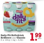 Aktuelles Daily Fit Kefirdrink Erdbeere oder Classic Angebot bei E center in Wiesbaden ab 1,99 €